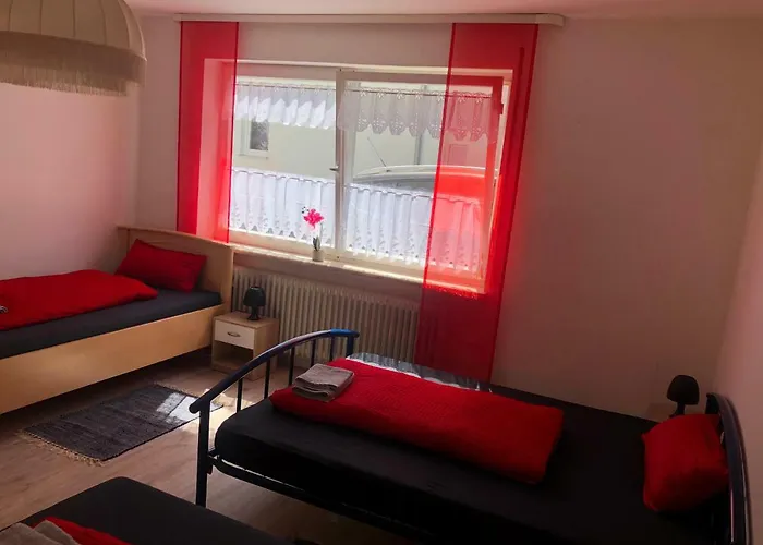 Ferienwohnung Fischach شقة